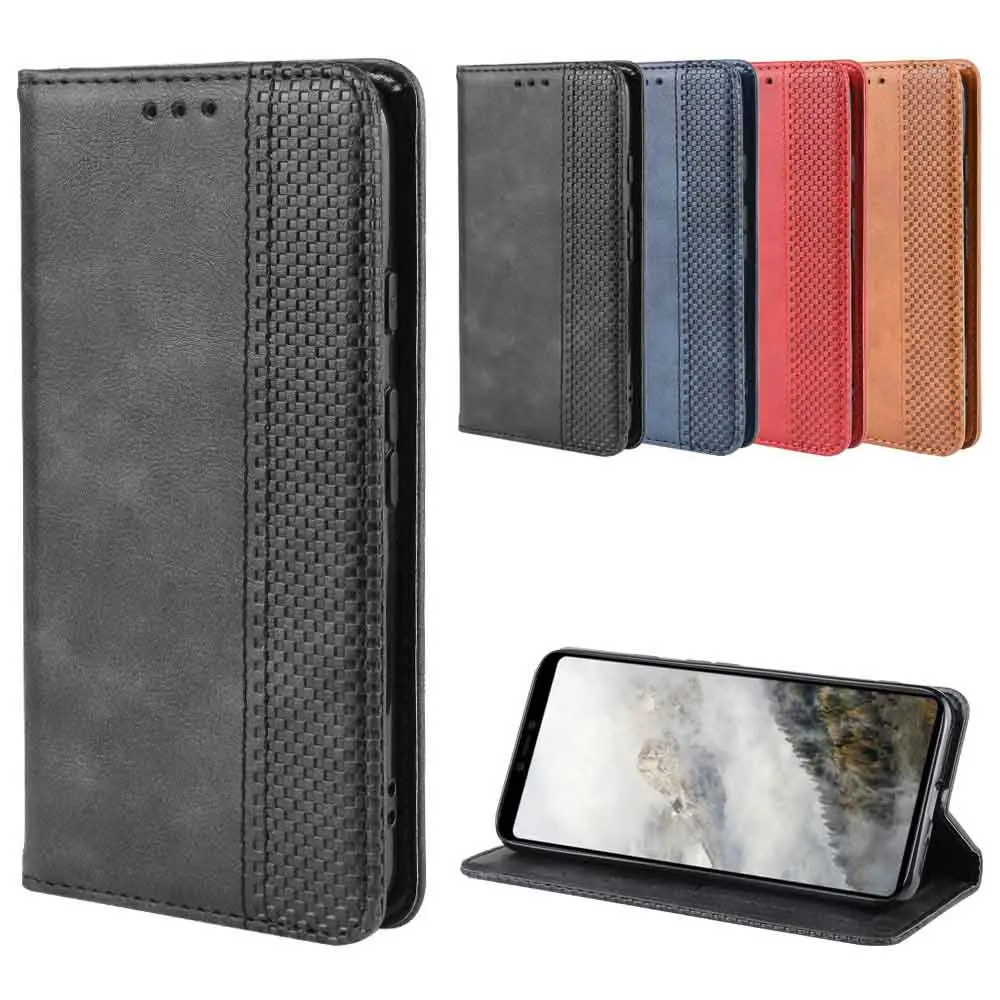 Кожаный чехол для телефона Google pixel 3lite / Pixel 3 3A pixel3A XL 3XL 4/4XL чехол-книжка с