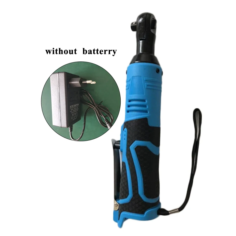 

16.8V 40-60NM Wireless Rechargeable Electric 3/8 Ratchet Wrench US/UK /EU Plug Wrench Set Tools 0-250r/min