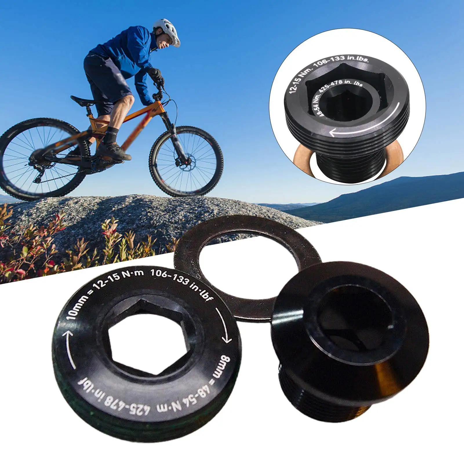 Рукоятка MTB винтовой инструмент для демонтажа цепи велосипеда (рулетка винты