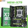 Материнская плата HUANANZHI X79 golden LGA2011 ATX USB3.0 SATA3 PCI-E NVME M.2 SSD поддерживает память REG ECC и процессор Xeon E5 ► Фото 1/4