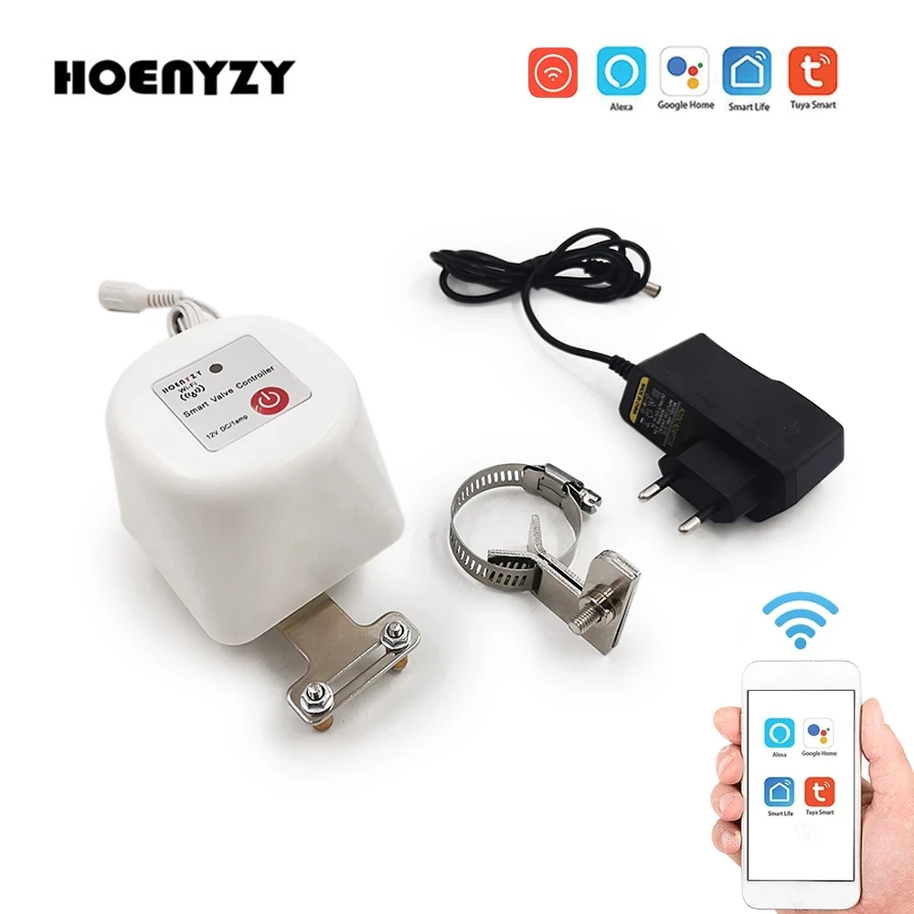 Smart Wifi Water Valve Controller Shutoff Home Automatic Detection
