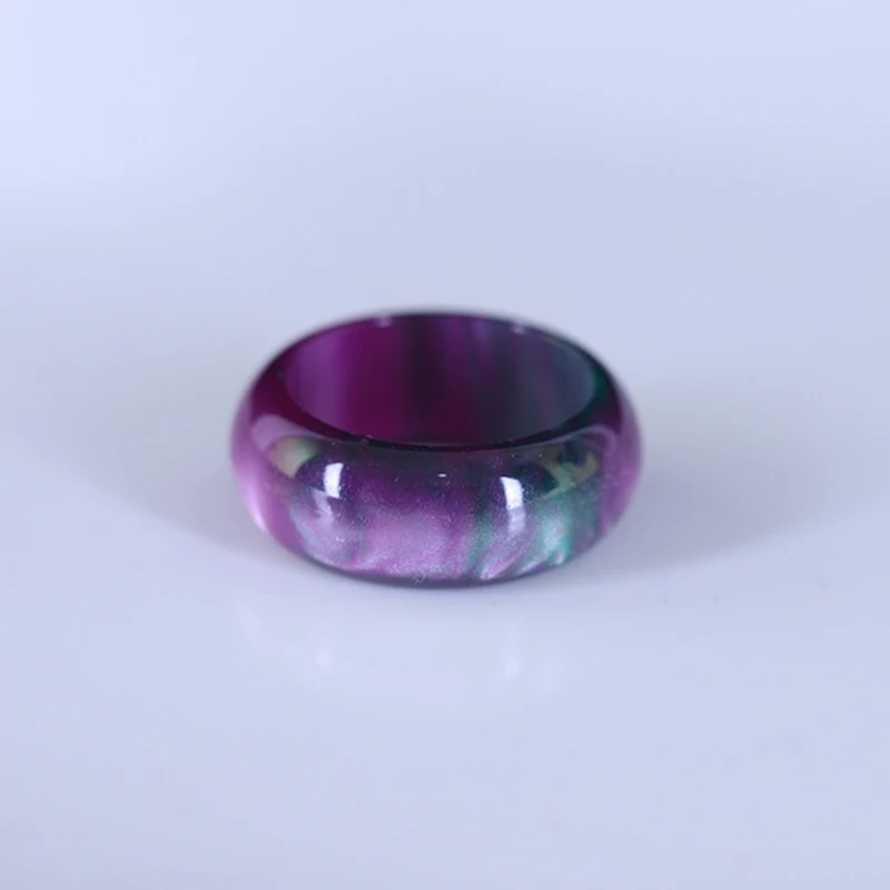 Jewelry Accessories Korea Fashion Vintage Acetate Colorful Acrylic Thick Round For Women Girls