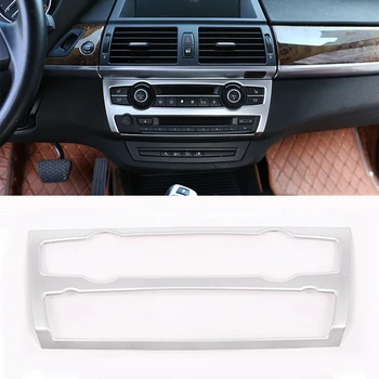 

Car Air Conditioner Volume Decoration Button Frame Trim Accessories for BMW-X5 E70 2008-2013