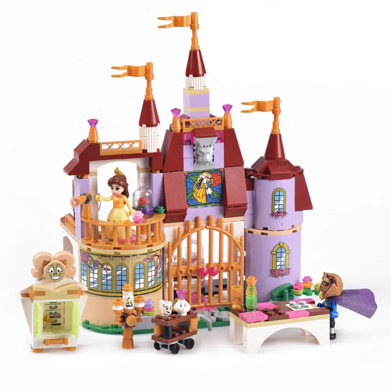 34 стиль Legoings Friends Dream Princess Эльза ледяной замок Принцесса Анна Набор Модель