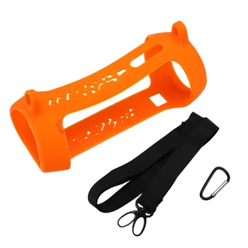 

Outdoor Portable Soft Silicone Protective Case for Drop Resistant Suitable for JBL Pulse4 Bluetooth Speaker(Orange)
