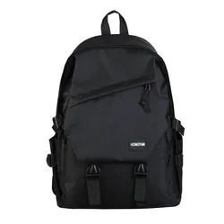 Fashion Men's Backpack Trend Solid Color School Bag for Boy Large-Capacity Oxford Cloth Waterproof Laptop Backpacks 2021 Mochila