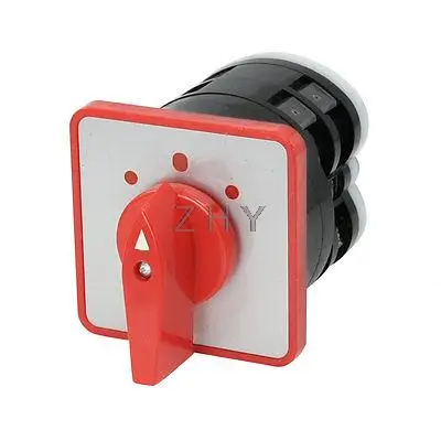 ВКЛ-ВЫКЛ-ВКЛ положение 8 винтовых клемм переключающее устройство Ui 500V Ith 16A