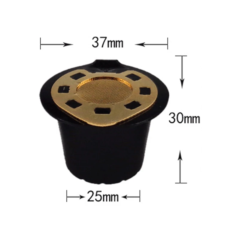 3X многоразового кофе капсулы Pod фильтр чашка для Nespresso Maestria, Pixe молоко