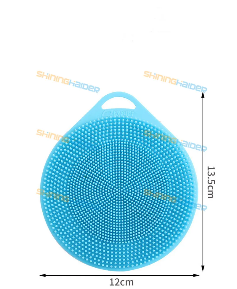 

Silicone dishwashing brush cleaning brush Non-stick oil Kui kitchen cleaning brush Decontamination multifunctional fruit and veg