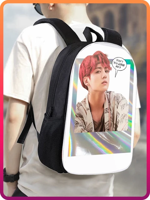 Backpack BTS (K-pop, idols, айдолы, IN, Suga J-Hope, RM, Jimin V