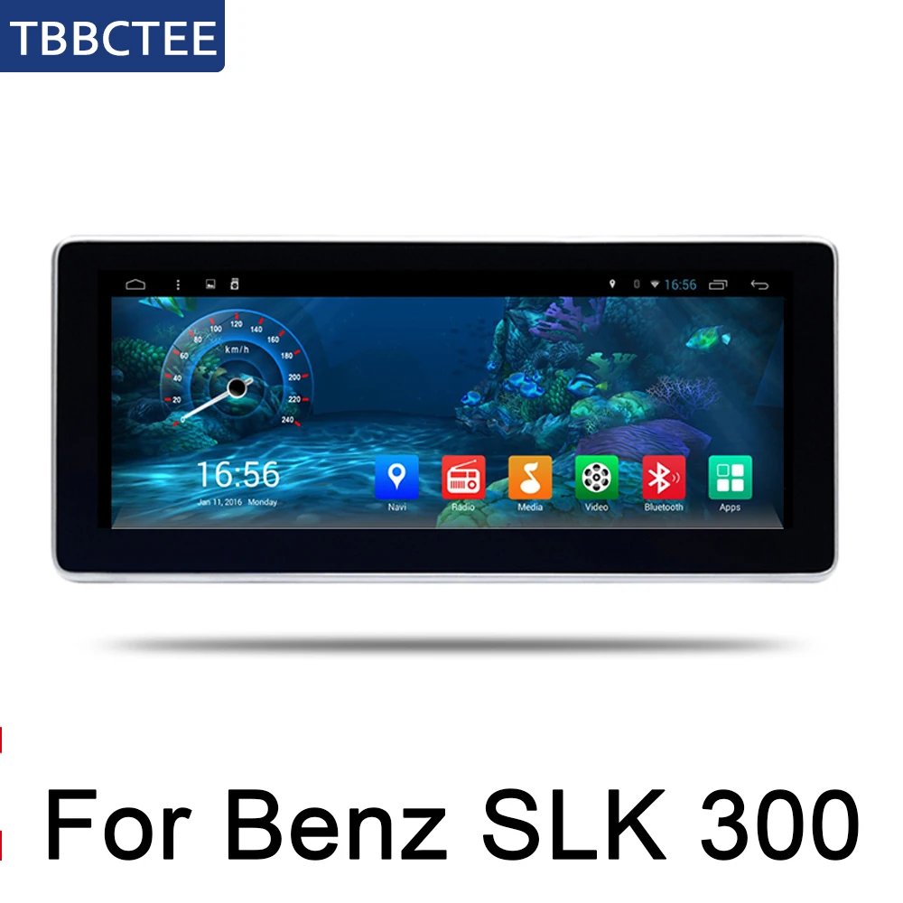 Автомобильная система Android 1080P IPS ЖК экран для Mercedes Benz SLK Class SLK300 SLK350 2010 ~ 2018