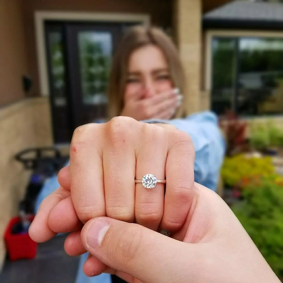 Женское Обручальное кольцо из серебра 925 пробы R4324C|925 sterling silver ring|sterling ringsrings for women |