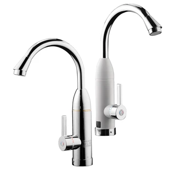 

Newest Stainless Steel 220v 3000w Water Heater Faucet Kitchen Electric Water Heating Tap Instant Hot Faucet Heaters