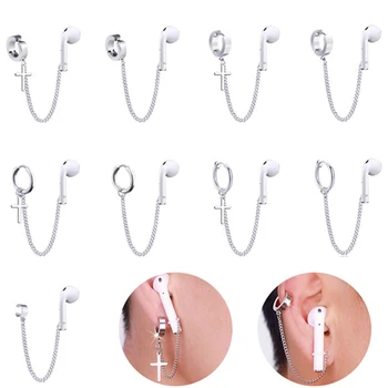 

1PC Anti-Lost Ear Clip Chains Bluetooth Earphone Holders Accessories Earrings