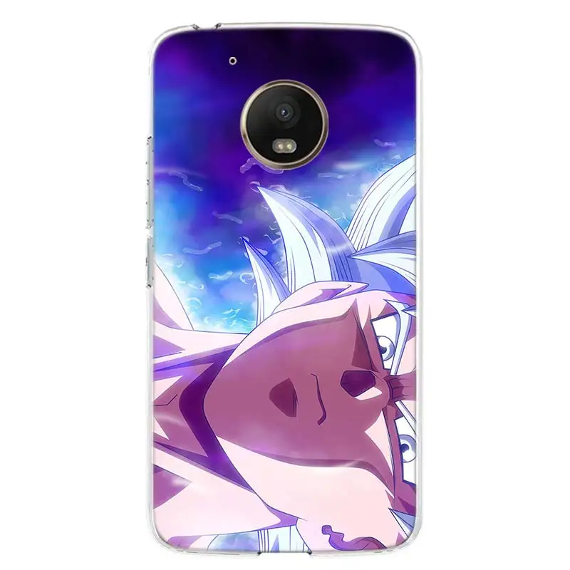Dragon Ball Z чехол Гоку чехол для телефона для Motorola Moto G7 G6 G5S G5 E4 Plus G4 E5 Play power EU Подарочный чехол с рисунком - Цвет: TW011-9