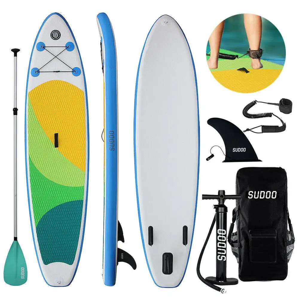 Model B Доска для серфинга SUP Paddle " толстая доска для серфинга с веревкой безопасности для ног надувная доска для серфинга - Цвет: Model B