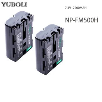 

High Quality 2200mAh NP-FM500H NP FM500H Camera Battery For Sony A57 A58 A65 A77 A99 A550 A560 A580 Battery NP-FM500H
