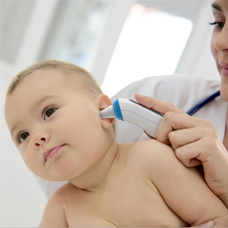 

Multifunction Baby / Adult Ear & Forhead Thermometer Digital Infrared Temporal Thermometer Accurate Reading Medical for Fever
