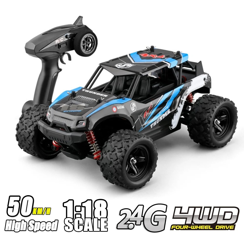 Радиоуправляемый автомобиль внедорожник масштаб 1:18 2 4 ГГц радиоприемник 4WD