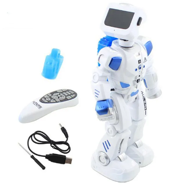 Child Learning Toy Intelligent Water Driving Remote Control RC Robot With Dancing Interactive RC Walking Glissade robot Toy gift