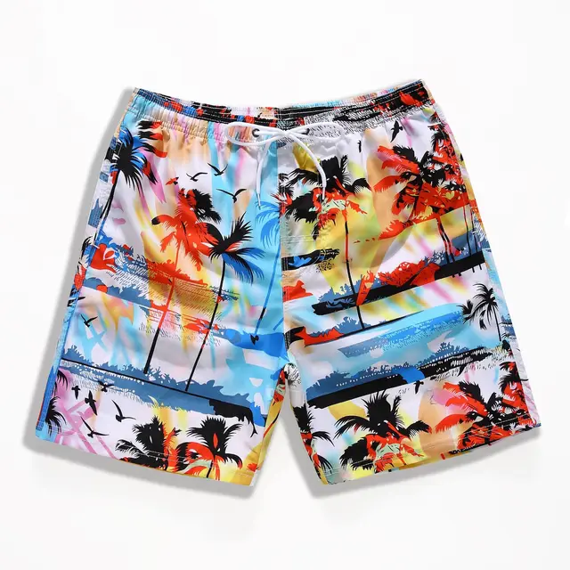 PPXX Family Matching Outfit Summer Boy Shorts Beach Swimming Shorts Fast Dry Boys Shorts Pants Swimwear Trunk Plus Size Teenager