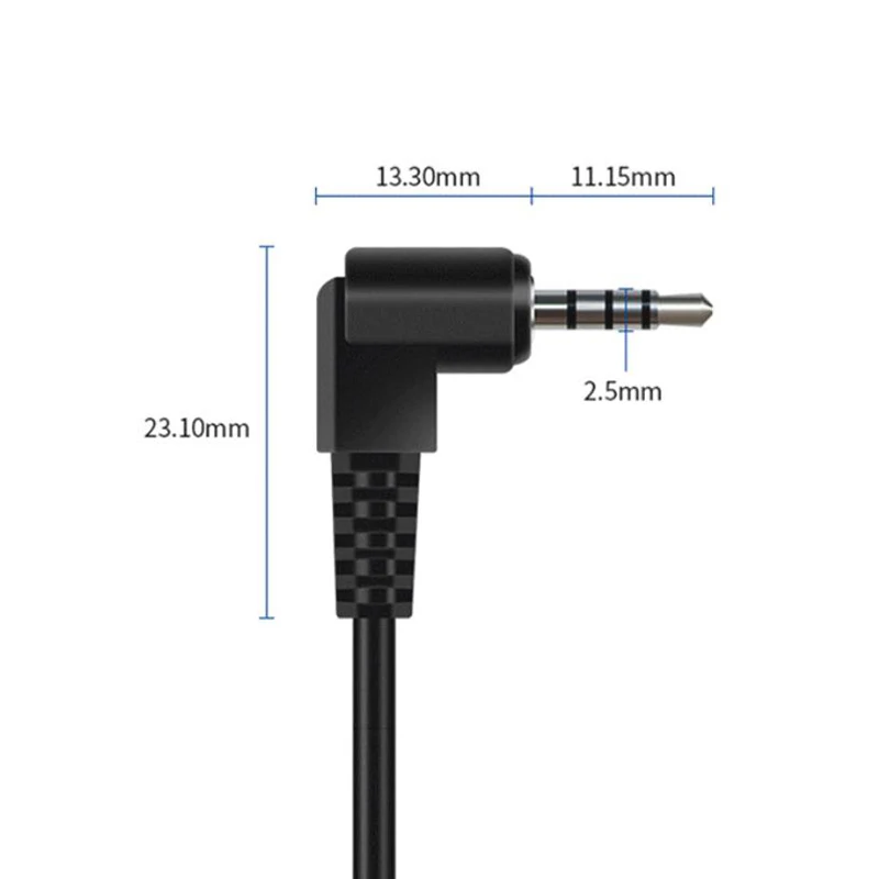 ezqnirk Adattatore femmina RCA 2pcs a 2,5 mm stereo 4 pole