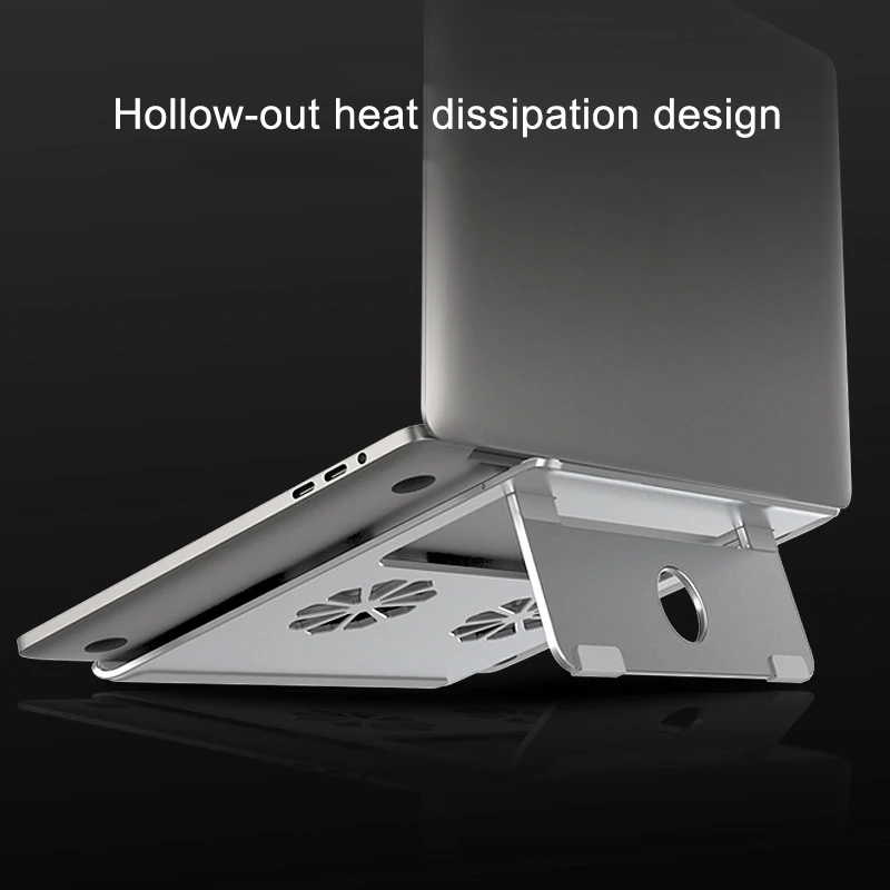 Алюминиевый сплав Подставка для ноутбука Регулируемый кронштейн радиатора для 9-17 дюймовый лэптоп планшет офисные принадлежности SP99