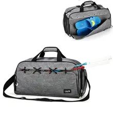 Стиль сумка для плавания Мужская Большая вместительная баскетбольная сумка через плечо Женская водонепроницаемая сумка для хранения ракетки для бадминтона дорожные сумки