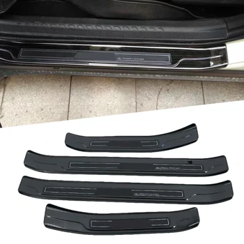 

4PCS Exterior Stainless steel Outer Door Sill Scuff Plate Welcome Pedal Threshold Pedals For Toyota C-HR CHR 2016 2017