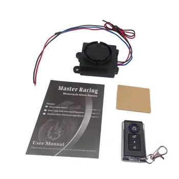 

Independent Double Flash Automatic Anti-alarm Alarm Wiring Harness 12V Universal Motorcycle Burglar Alarm
