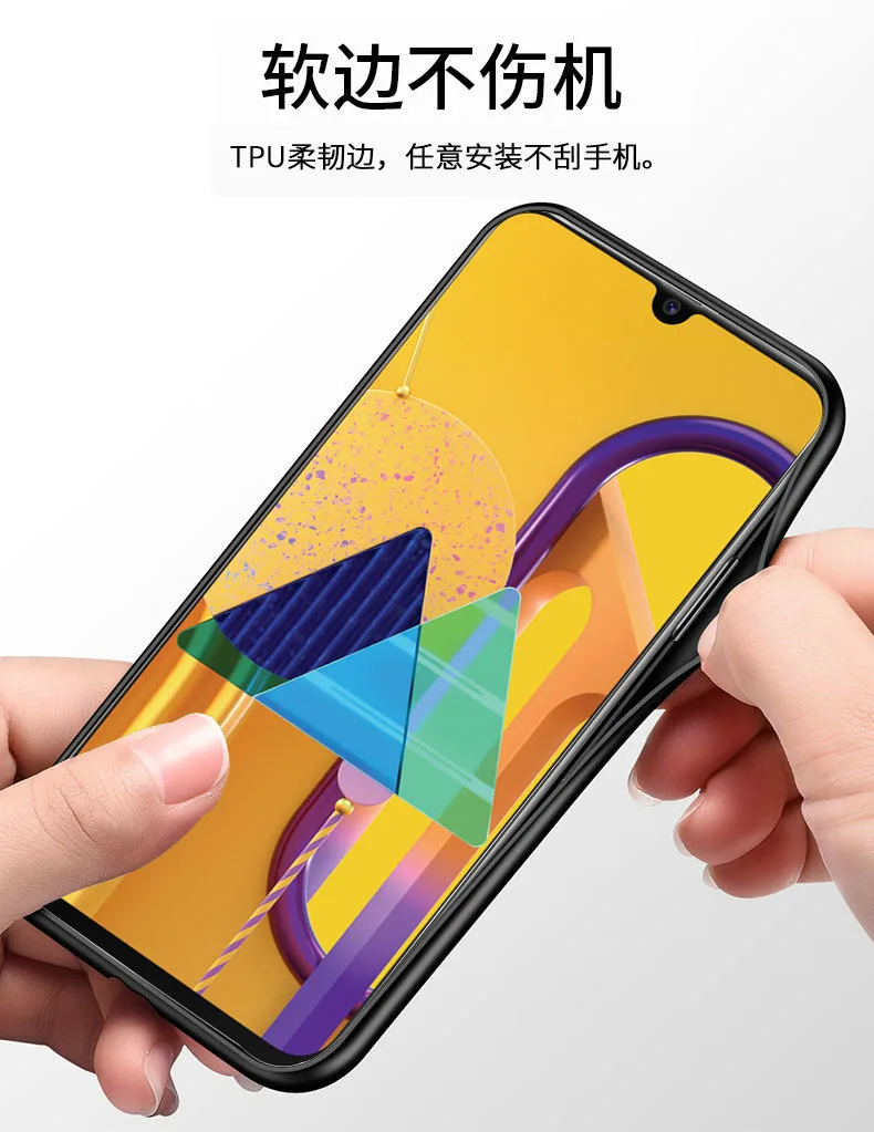 Чехол для Samsung S20 Plus закаленное стекло подставка кольцо магнит чехол Galaxy A51 A71 A31 A91