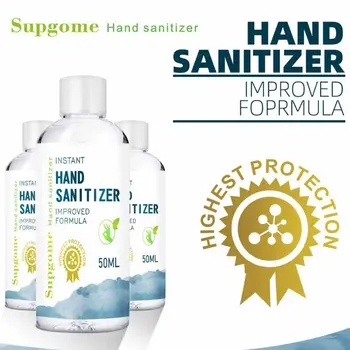 

50ml Refreshing Hand Sanitizer Hand Gel Antibacterial Disposable Safety Protection Gel Hand Sanitizer Pocket for Adults/Kids