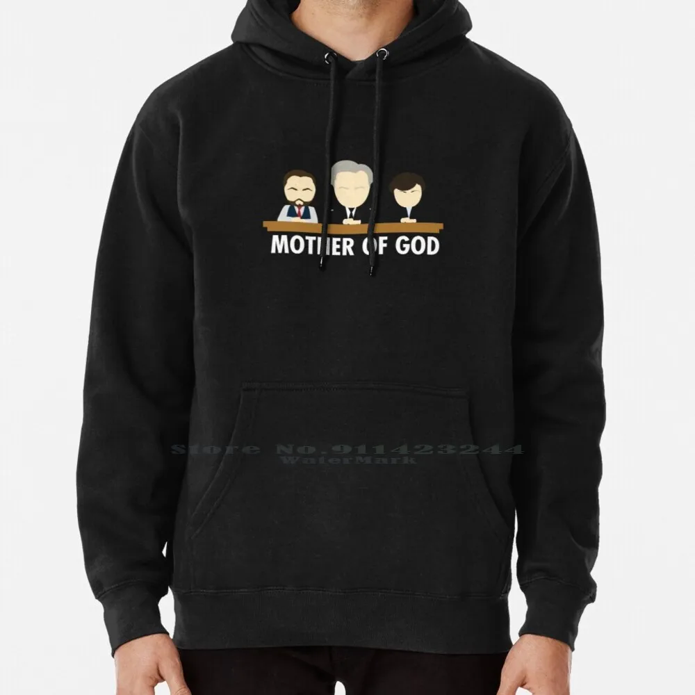 

Толстовка с капюшоном и надписью «Mother Of God», 6xl