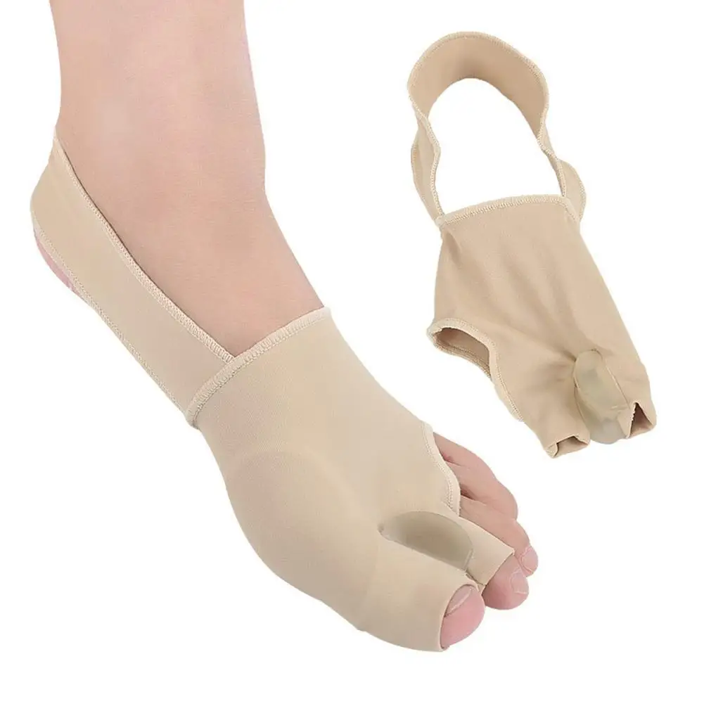 1pair Insoles Toe Thumb Valgus Toe Separator Relief Corrector Pad Toe Separator Hallux Valgus Bunion Corrector Orthotics