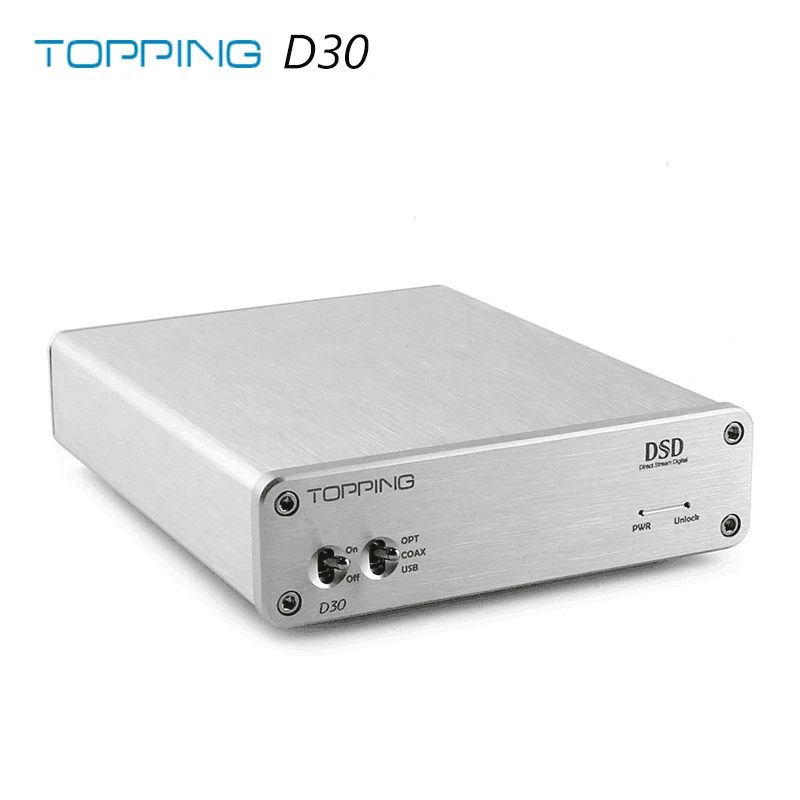 TOPPING D30 DSD аудио DAC USB коаксиальный оптоволоконный XMOS CS4398 24 бит 192 кГц декодер|usb