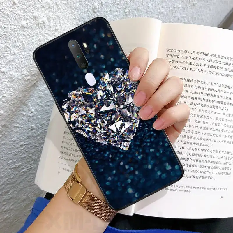 Viviana Fashion Bling Love Bling Cute Phone Case For Oppo A 1 71 718 5s X5s X7 1k 73s X7 Pro 11x Half Wrapped Cases Aliexpress