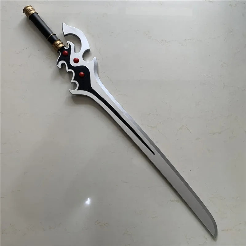 1:1 Chinese Tai Chi Black White Sword Weapon Cosplay Dragon PU Foam 80cm | Тематическая одежда и униформа