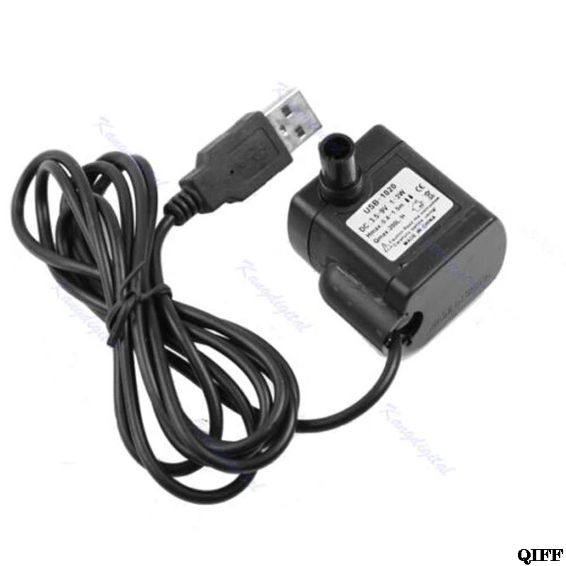 

DC 3.5V - 9V 3W USB Submersible Water Pump Aquarium Fish Tank Fountain Pond Pump mini electric submersible waterpump