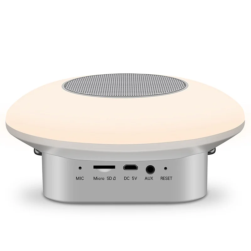 

Led electronic products smart home led Bluetooth sound light small night light wireless bluetooth speaker Table lamp USB charge