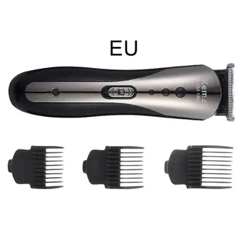 

KEMEI KM-1409 Carbon Steel Head Hair Trimmer Rechargeable Electric Razor Men Beard Shaver Electric Hair Clipper
