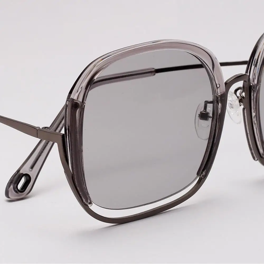 GIFANSEE для женщин Квадратные Солнцезащитные очки для негабаритных uxury бренд очки Винтаж Дизайн uv400