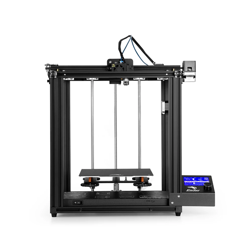 Creality 3D Ender-5 Pro Высокоточный 3d принтер DIY комплект с обновлением Бесшумная материнская плата PTFE трубки металлический экструдер 220*220*300