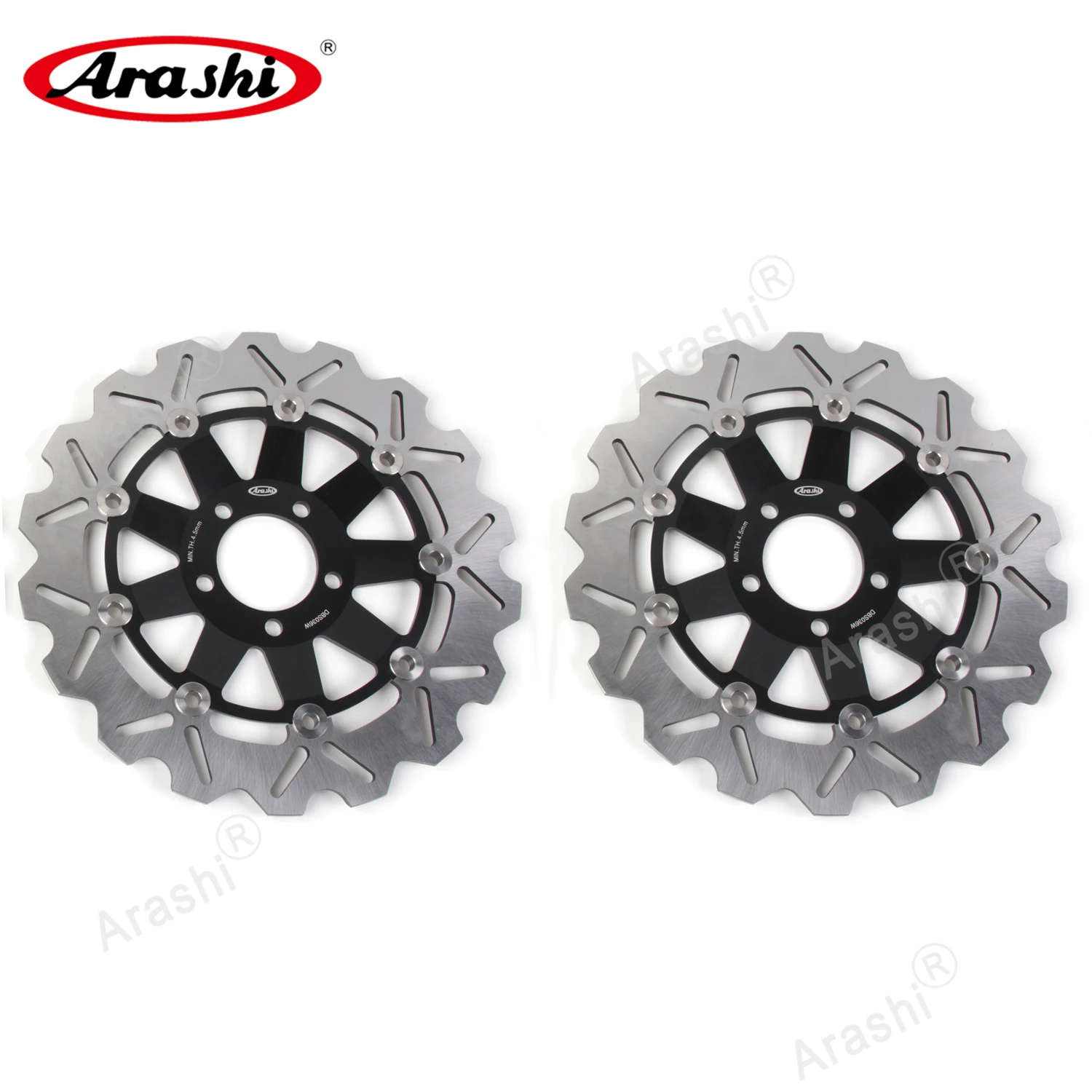 Arashi 1 пара NINJA ZX6R 636 2002 CNC передние тормозные диски для KAWASAKI ZX 6R ZZR600 Z750 Z1000 GPZ ZR7 GTR1000|for