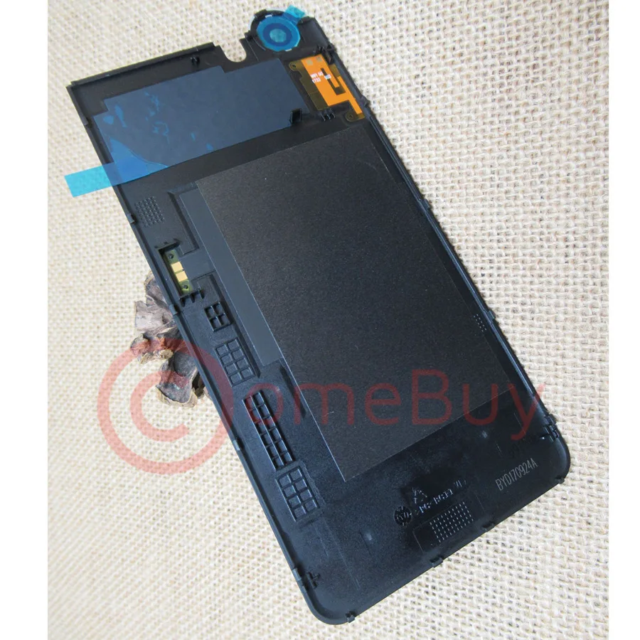 Задняя крышка корпуса для BlackBerry Dtek70 Keyone Крышка батарейного отсека задняя дверь чехол Замена для BlackBerry Keyone крышка аккумулятора черный серебристый