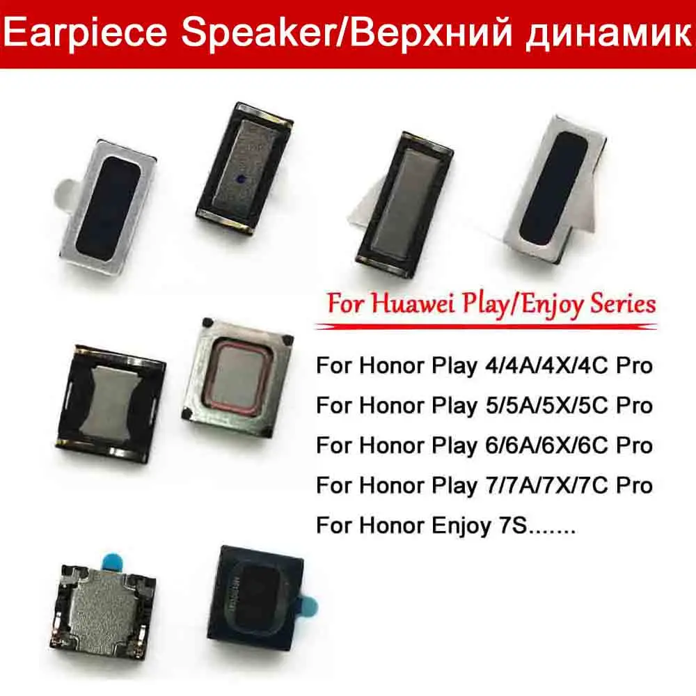 New Top Earpiece Ear Speaker Receiver For HuaWei Honor Play 4 4A 4X 4C 5 5A 5X 5C Pro 6 6A 6X 6C 7A 7C 7X 7S Cellphone Parts | Мобильные