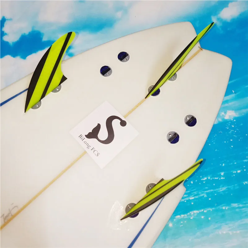 BiLong FCS G5 surf fin tri-set ласты для серфинга 3-fin G5 размер стекловолокна производительность ядра FCS плавники для серфинга