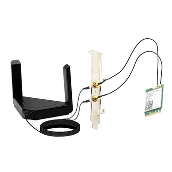 

Wireless Dual Band 3000Mbps 802.11Ax/Ac Wi-Fi 6 Desktop Kit AX200 Bluetooth5.0 Wifi Card 2.4G/5GHz AX200NGW Adapter