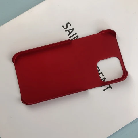 iPhone 13 12 Mini 11 Pro XS Max XR X 8 7 Plus SE Anti-fingerprint Ultra-thin Smooth Matte PC Case Hard Back Protective Cover