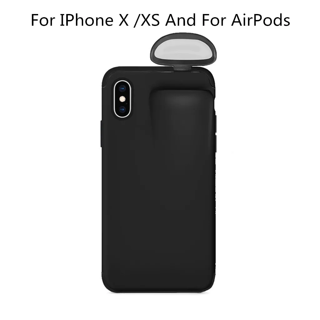 Мобильный телефон чехлы для iPhoneX /XS 2 в 1 беспроводная гарнитура IPhone X 5 8 дюймов и