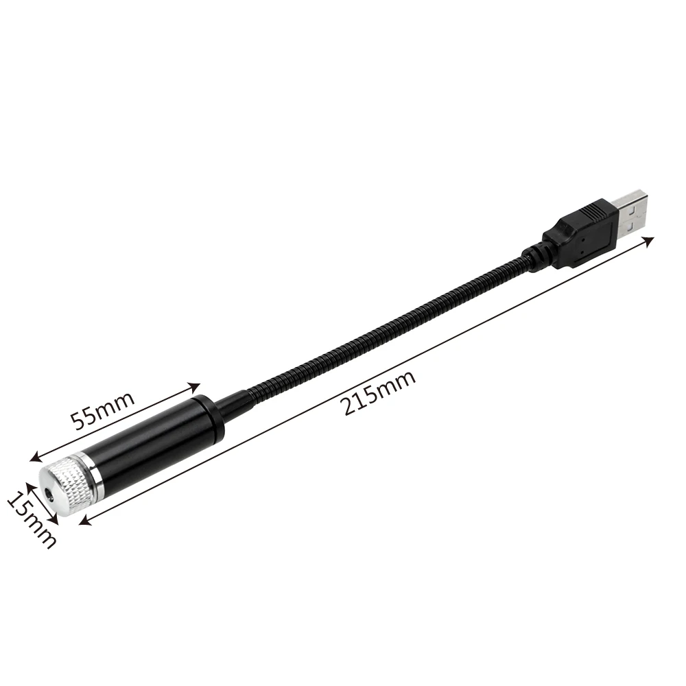 СВЕТОДИОДНЫЙ Автомобильный светильник LEEPEE в форме звезды USB лампа для создания